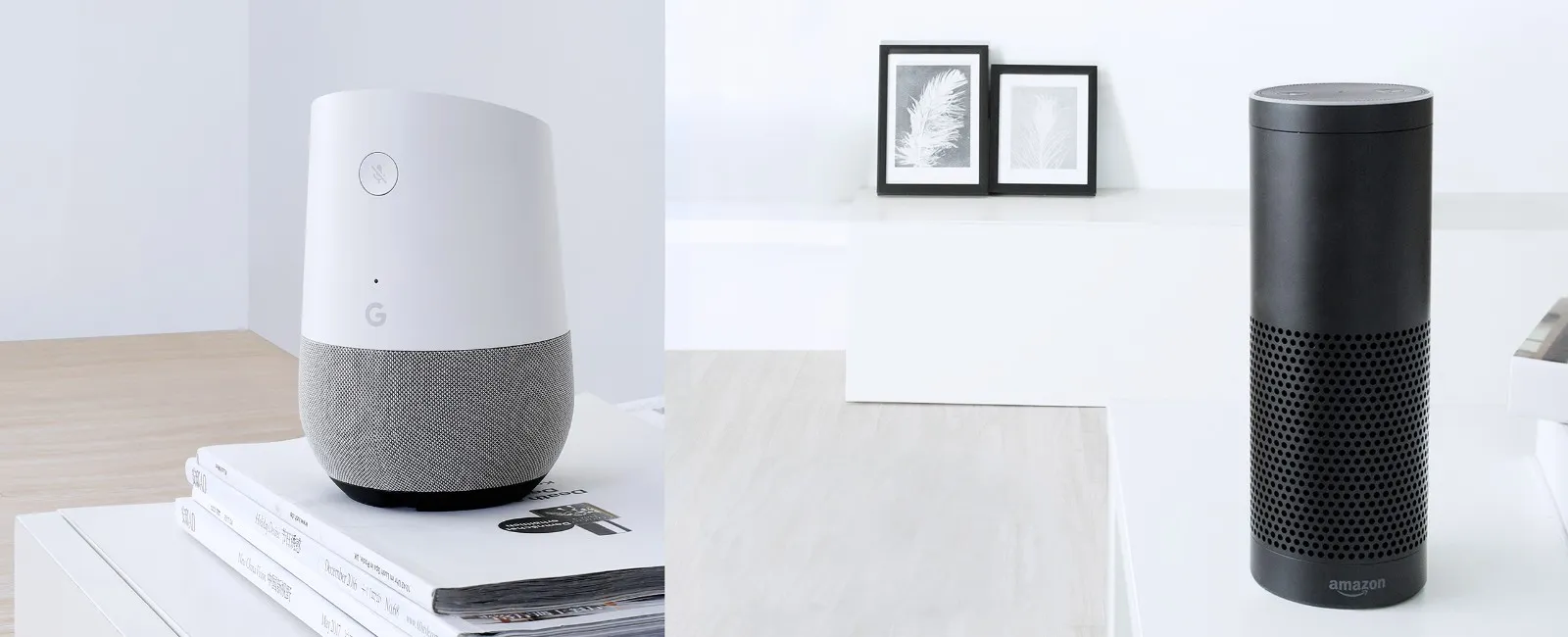 Compatible con <nobr>Google Home</nobr> y <nobr>Amazon Echo</nobr>
