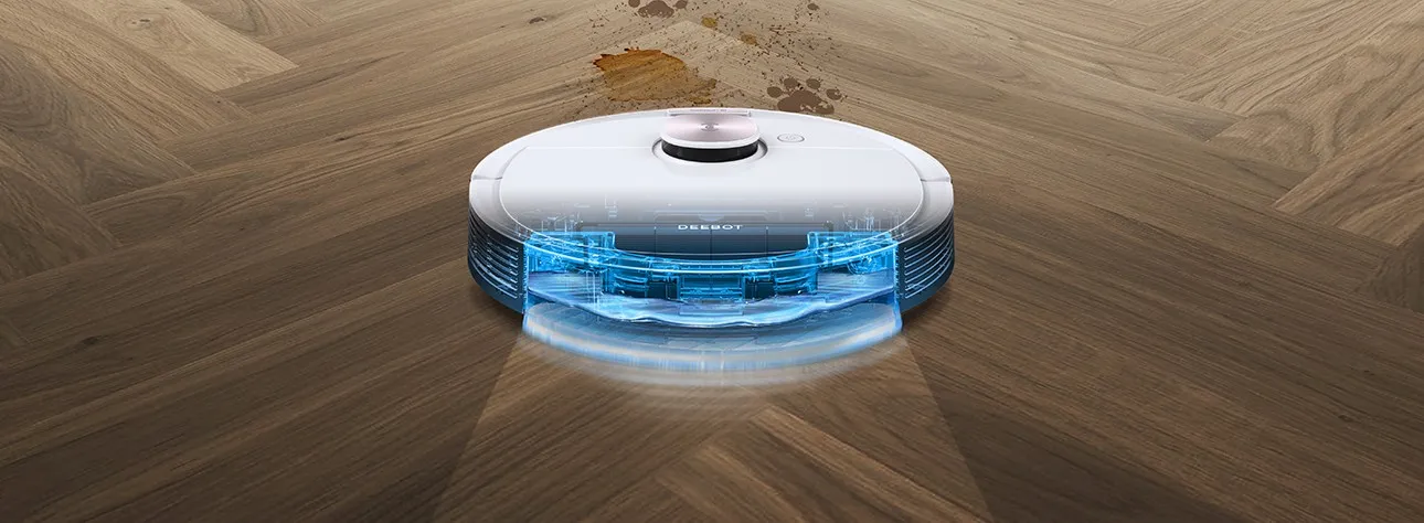 Powerful vacuum and mopping