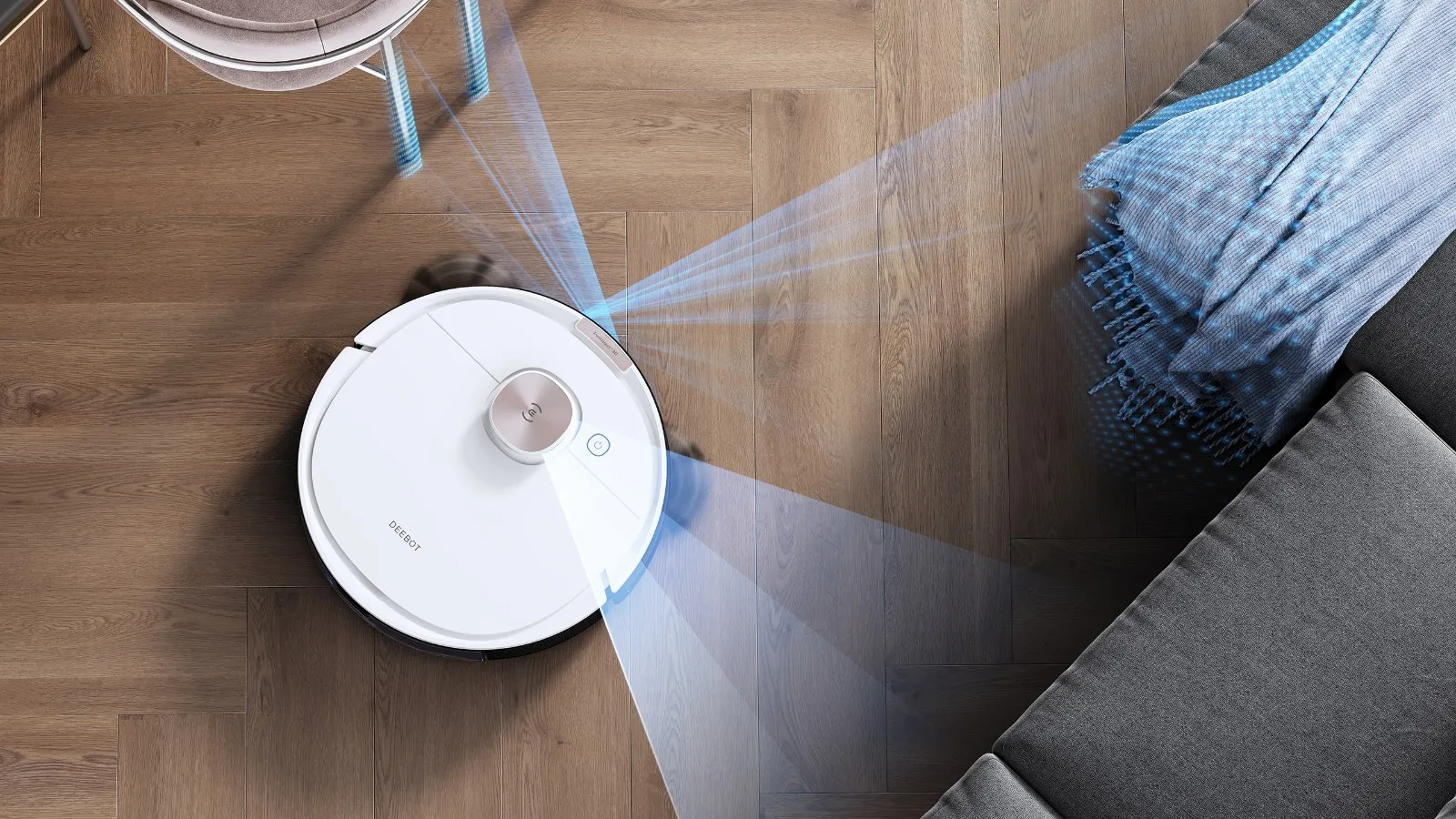 Senses Everything. Cleans Everywhere.