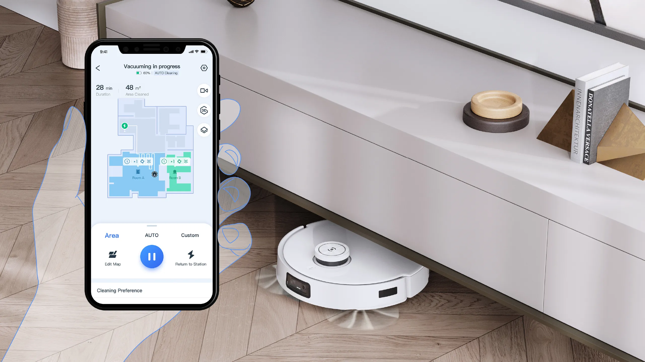 DEEBOT T10 PLUS ｜ ロボット掃除機 自動ゴミ捨て | ECOVACS Japan公式 