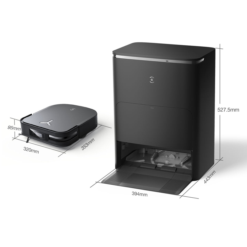 掃除機・クリーナー ECOVACS DEEBOT X2 OMNI ECOVACS ロボット 掃除機 DEEBOT X2 OMNI エコバックス 3D+AI