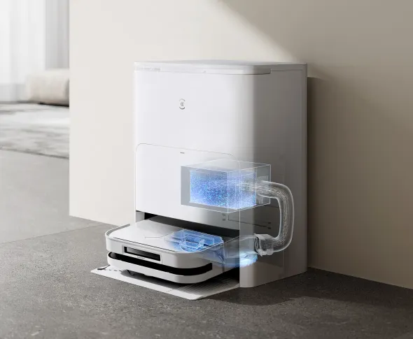 OMNI Station with Auto-Empty, Auto-Wash and Hot Air Drying all-in-1