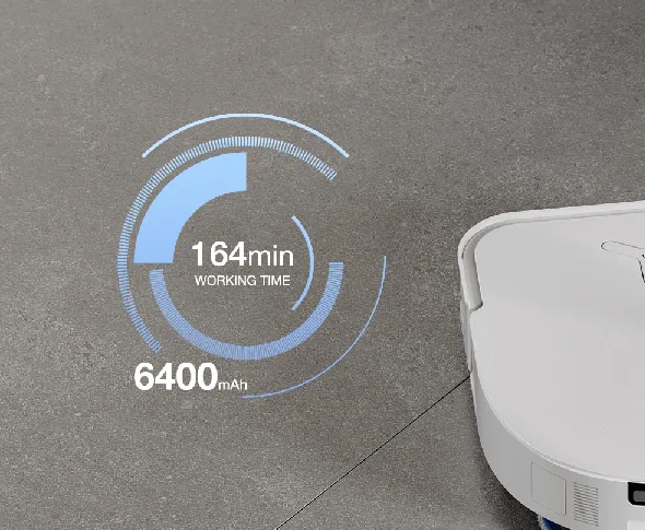 164min long battery life