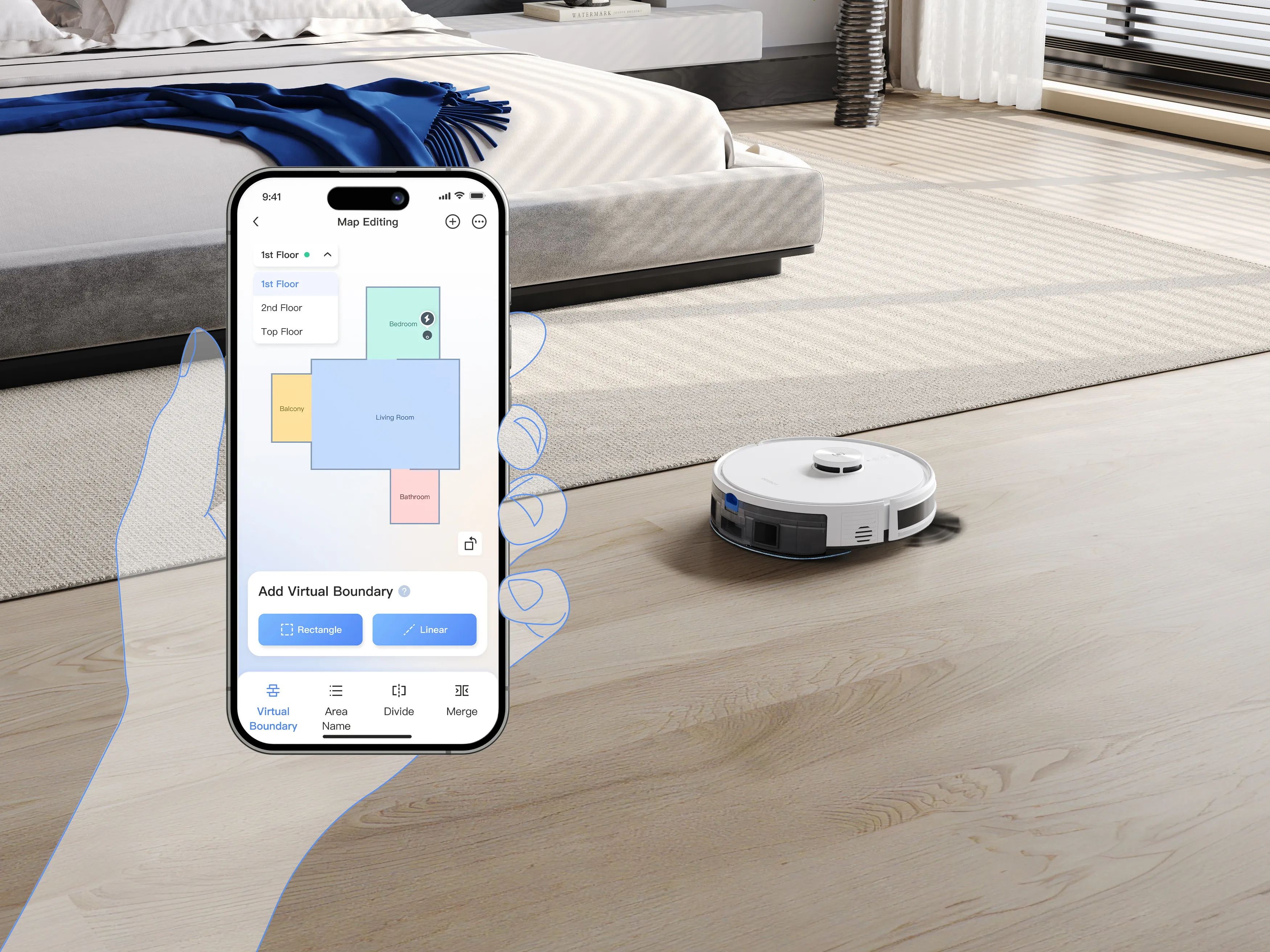 Maps out Your House, Fast and Accurately