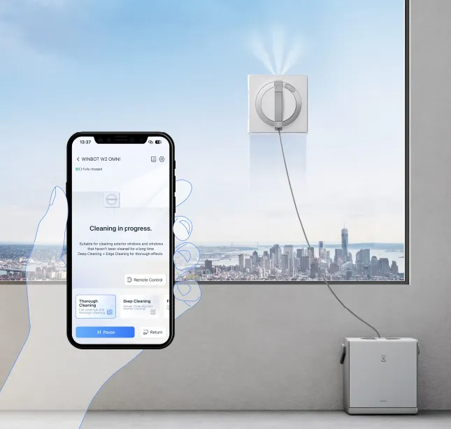 Intuitive ECOVACS HOME App