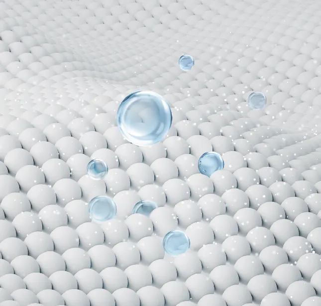 Cleaning cloth with a high water retention rate to help remove caked on dirt