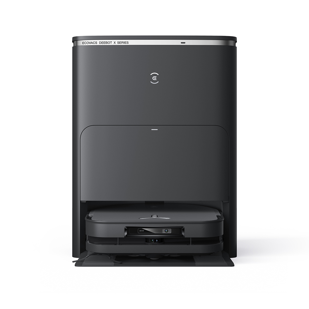 ECOVACS ロボットクリーナー DEEBOT X5 PRO OMNIブラック DEEBOT X5 PRO OMNI-Black Vacuum & Mop (12800Pa Suction, AINA 2.0