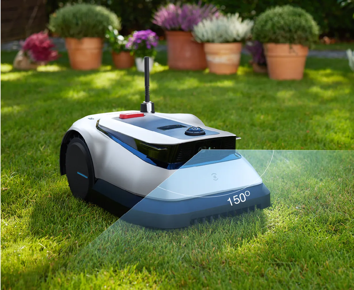 150° Visual Angle Fish-eye Camera and ToF Sensor