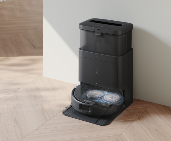 DEEBOT N30 PRO OMNI （ブラック）お掃除ロボット（10,000Paの吸引力 