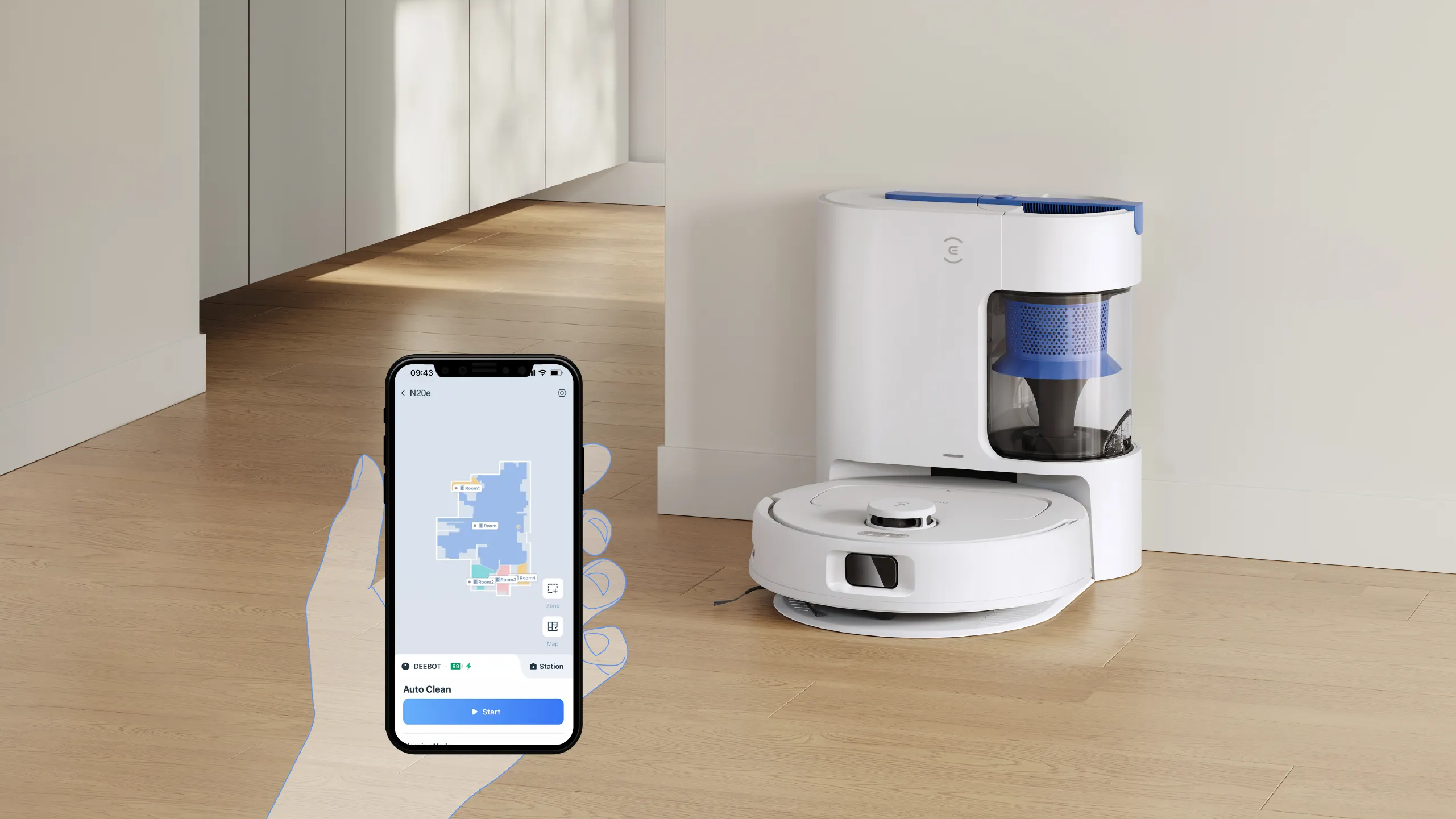 Introducing intuitive cleaning powered by carefully designed user-friendliness.