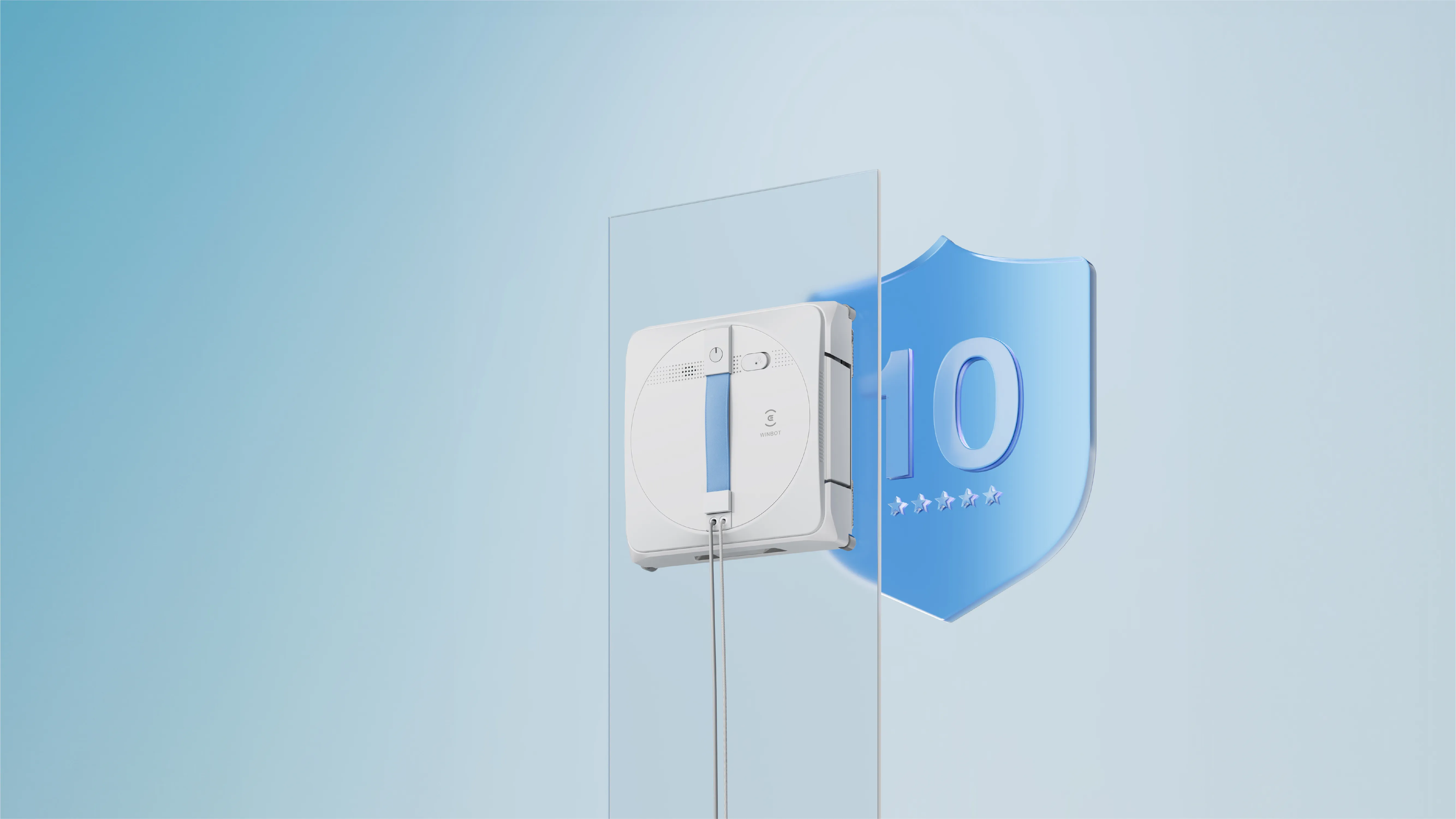 Trust WINBOT any time with its 10-tier protection system