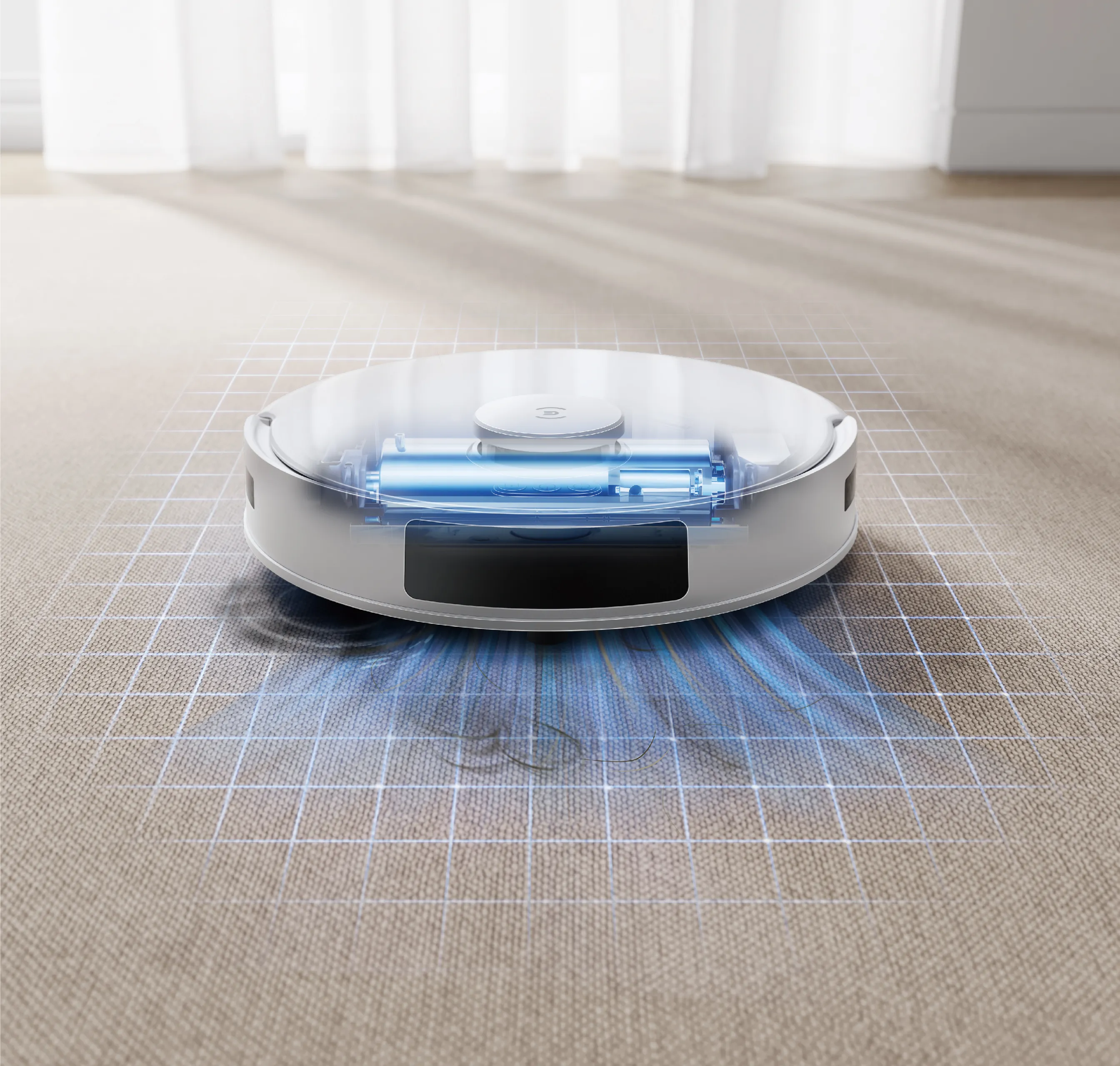 Aspirateur robot à puissante aspiration