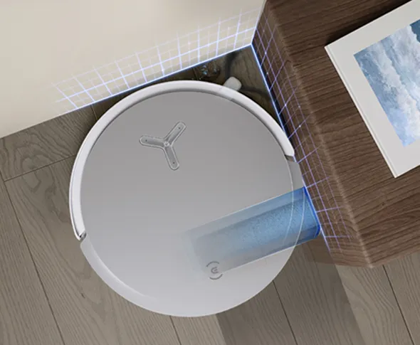TruEdge 2.0 amélioré permet un nettoyage impeccable des bords