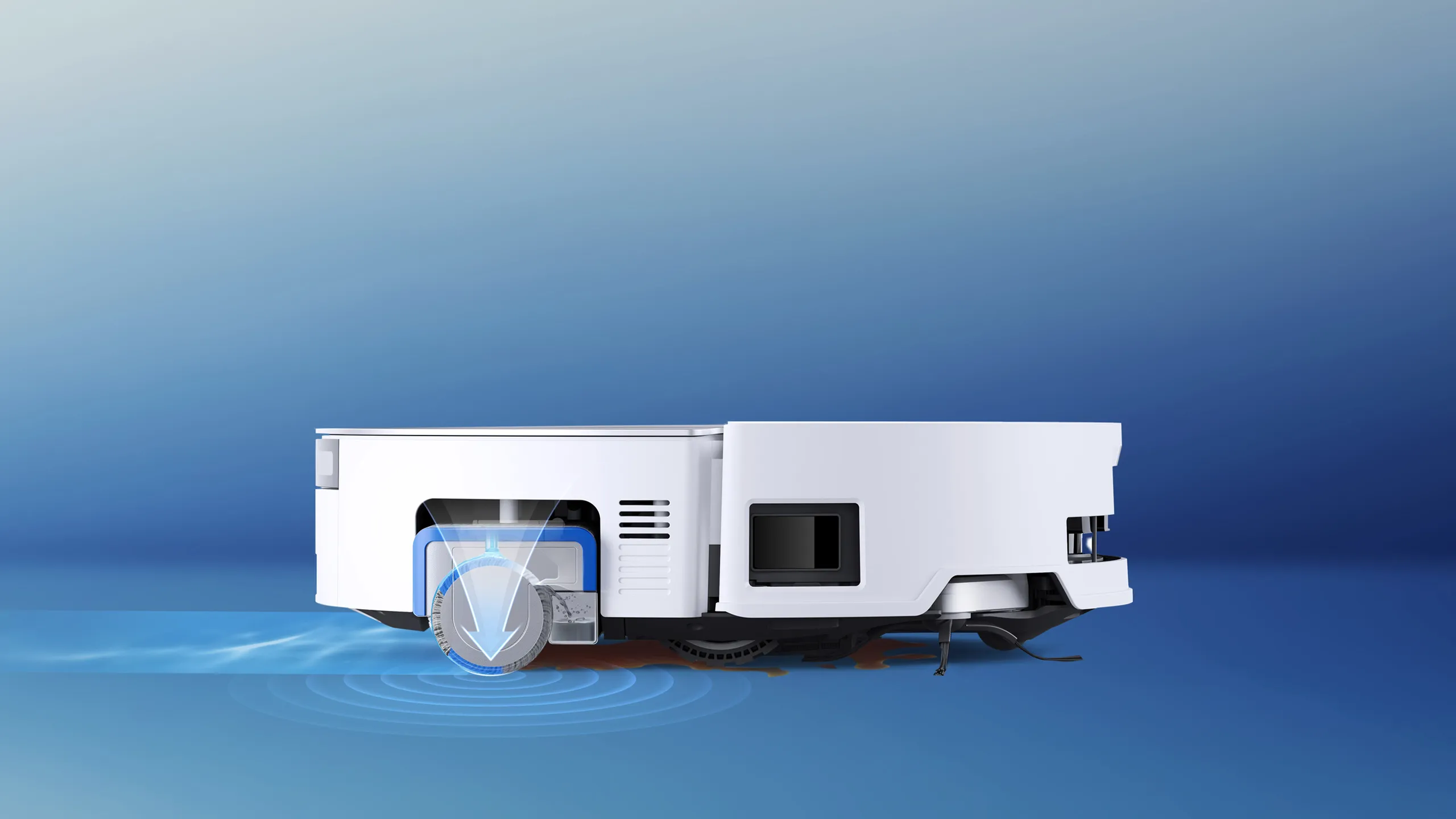 Une expérience de nettoyage exceptionnelle grâce à la technologie d’auto-nettoyage instantané OZMO ROLLER