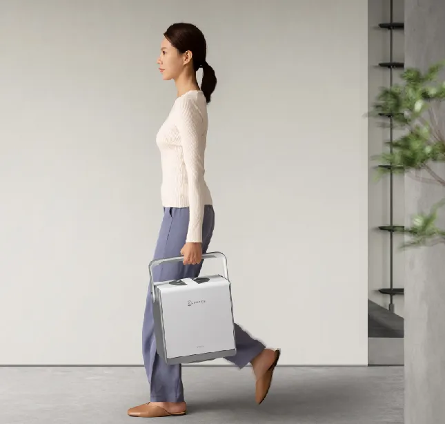 Ideal zum einfachen Transportieren und Verstauen 
