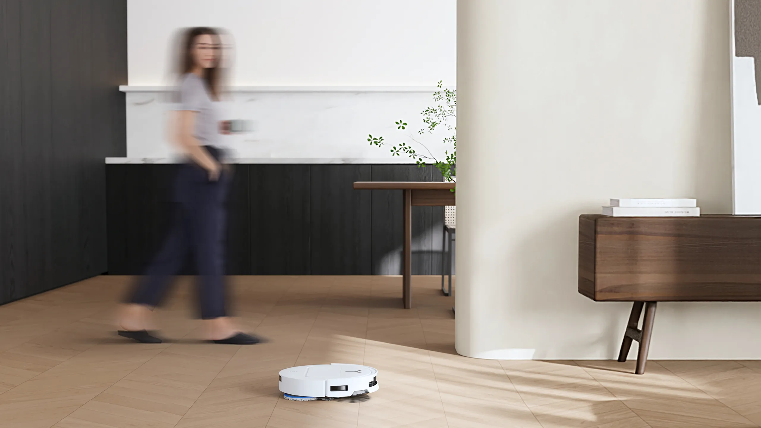 Interaction intuitive pour une expérience de nettoyage de votre maison facile et mains libres