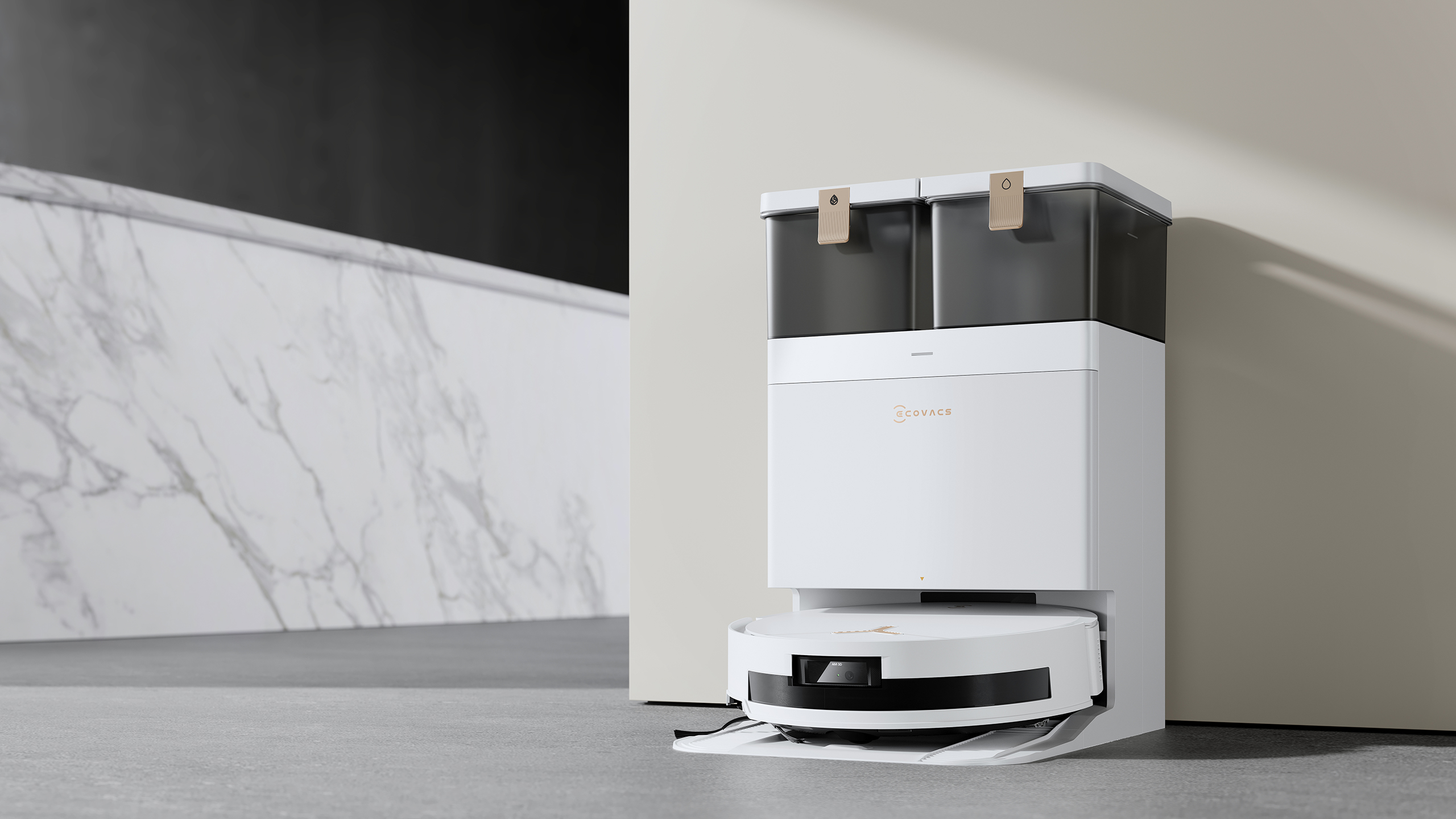 DEEBOT T50 MAX PRO OMNI WHITE - ECOVACS GLOBAL