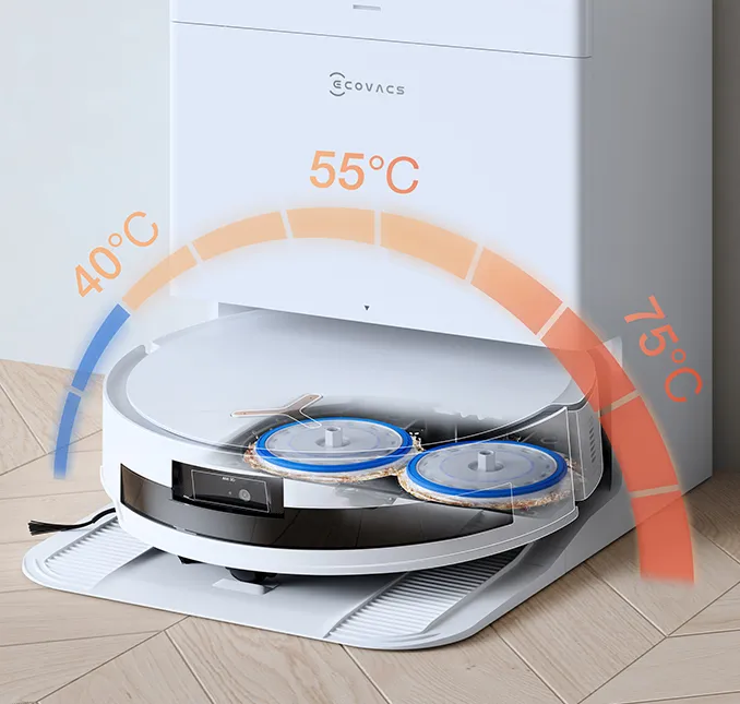 Temperature-Controlled Mop Washing
