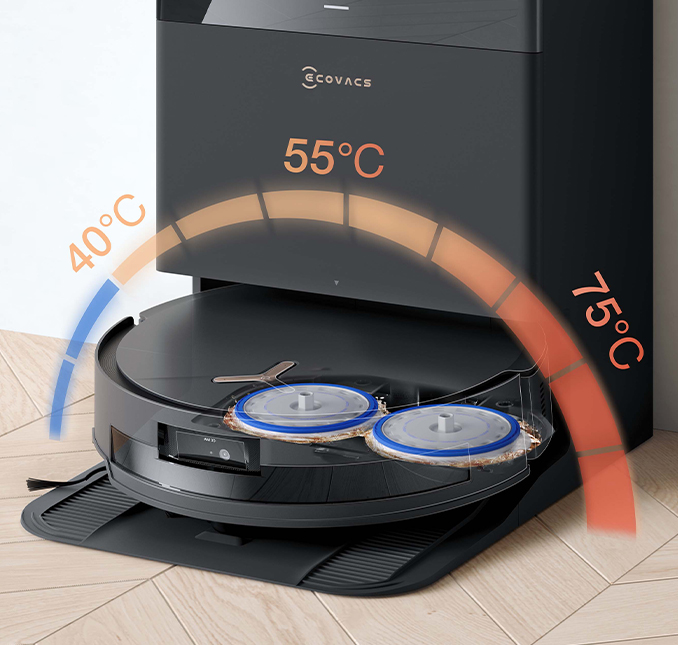 DEEBOT T50 MAX PRO OMNI BLACK - ECOVACS LV