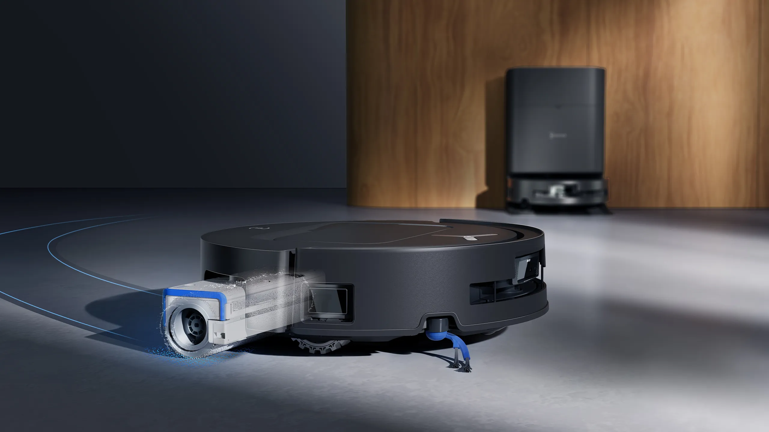 DEEBOT T80 OMNI  16x Cleaning Force, One Roll to Shine