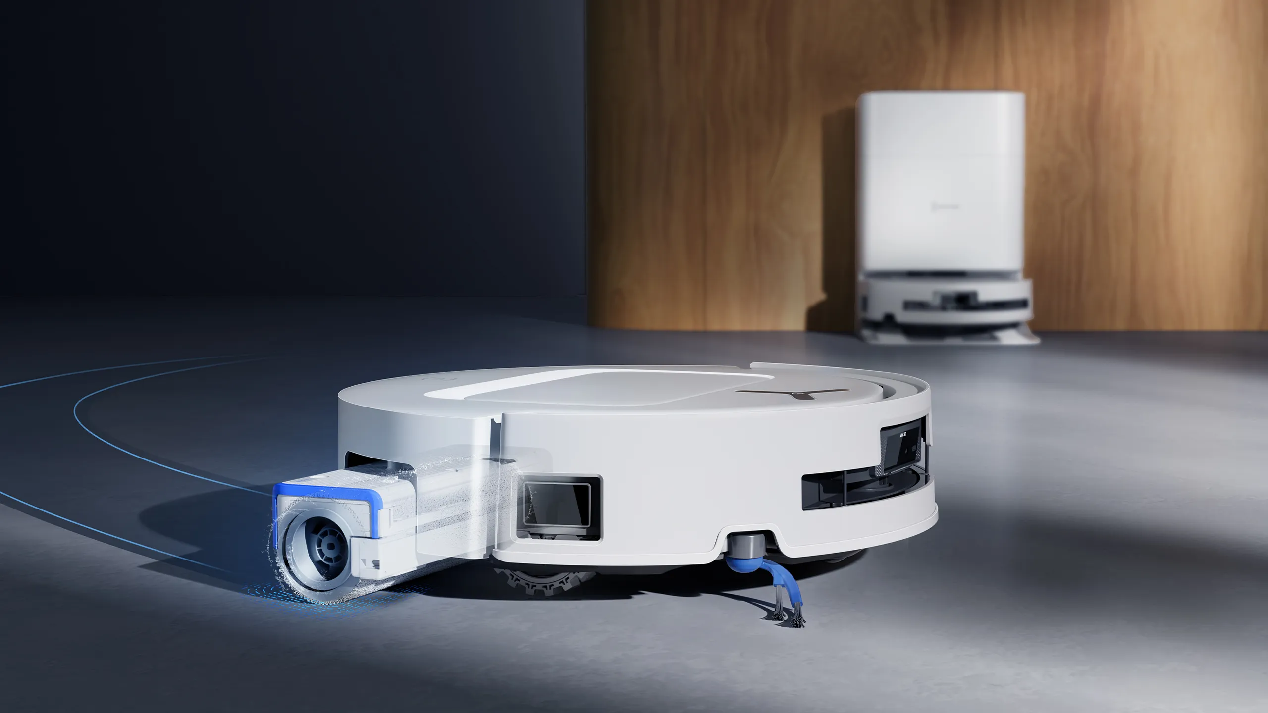 DEEBOT T80 OMNI  16x rengjøringskraft, kun én rull for skinnende gulv