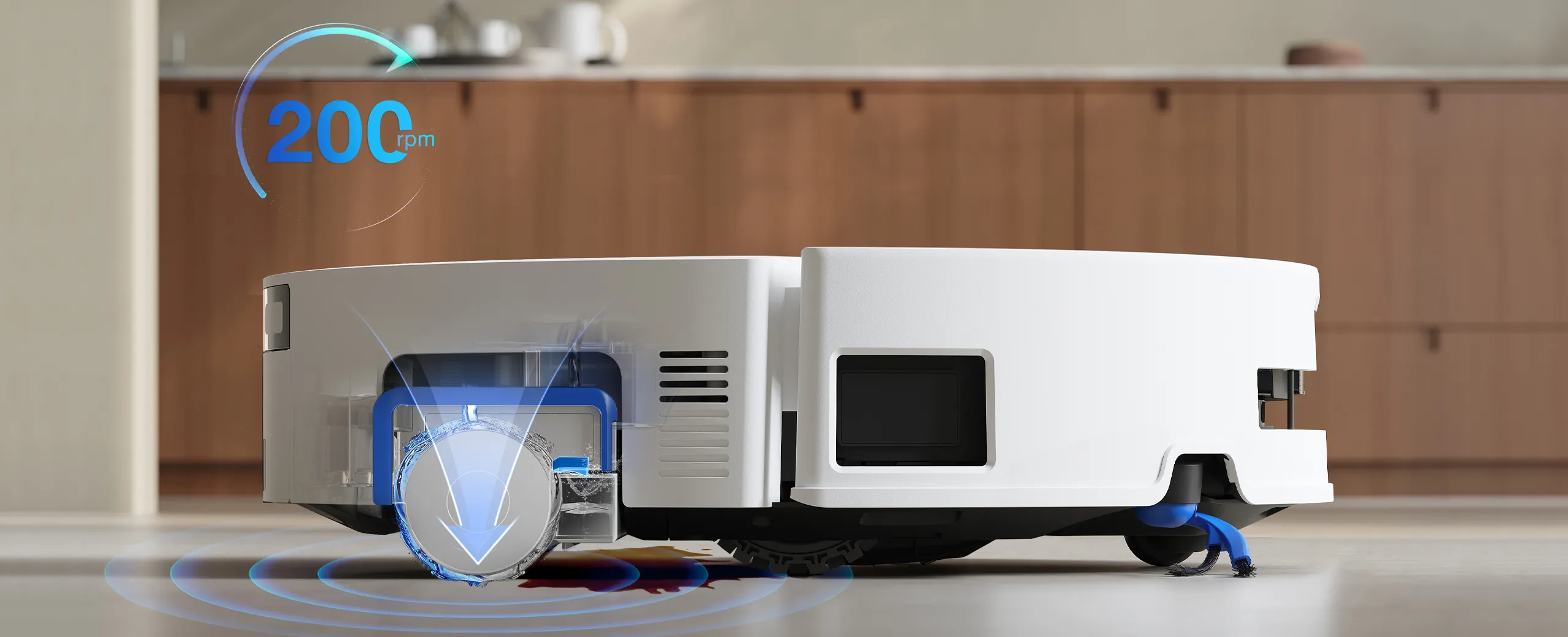 OZMO ROLLER Instant Self-Washing Mopping-teknologi