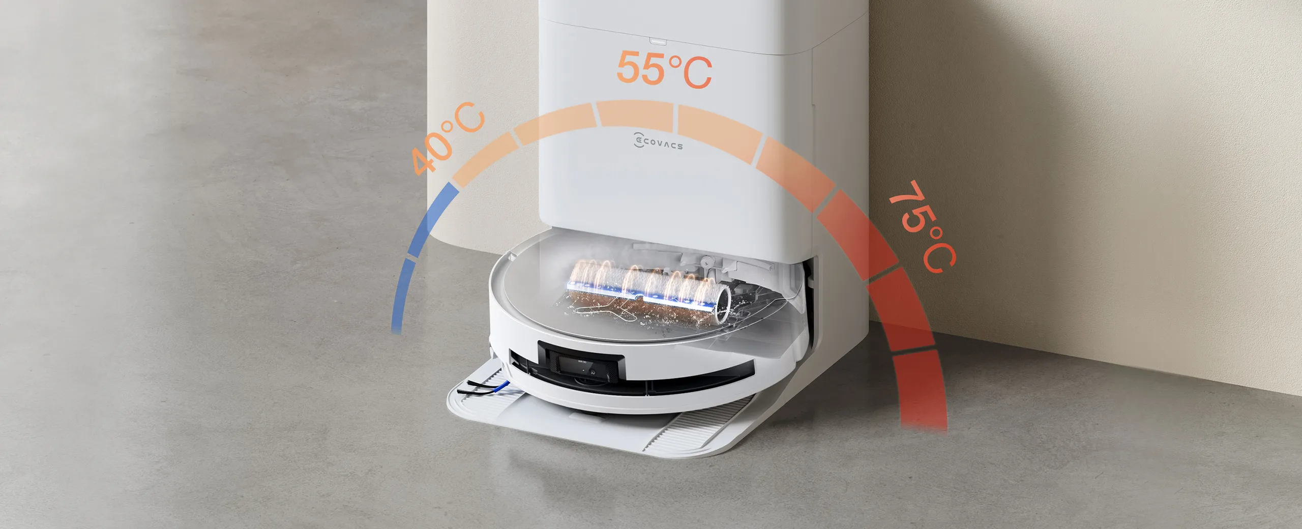 DEEBOT T80 OMNI WHITE - ECOVACS GLOBAL