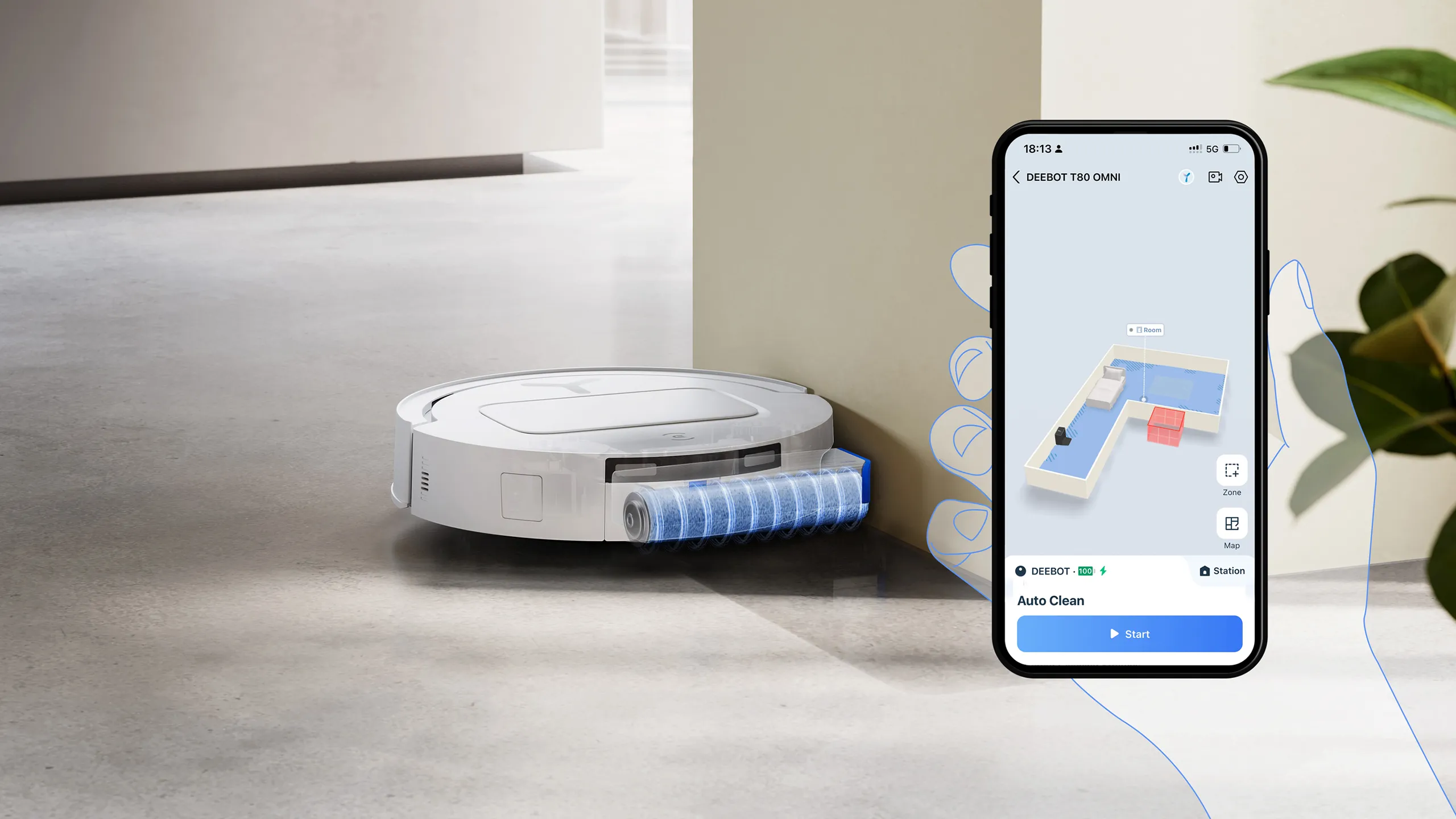 DEEBOT T80 OMNI WHITE - ECOVACS GLOBAL