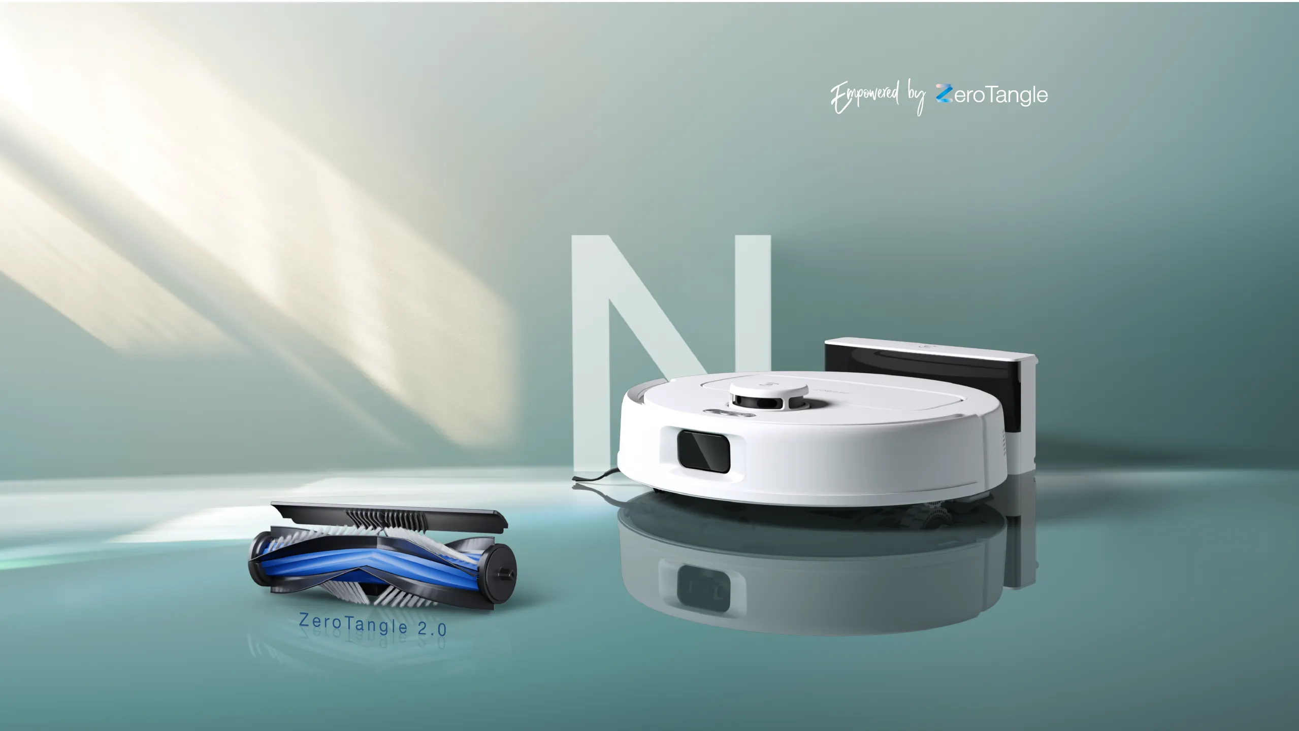 DEEBOT N20e   The First-ever ZeroTangle 2.0 Constantly Clean DEEBOT