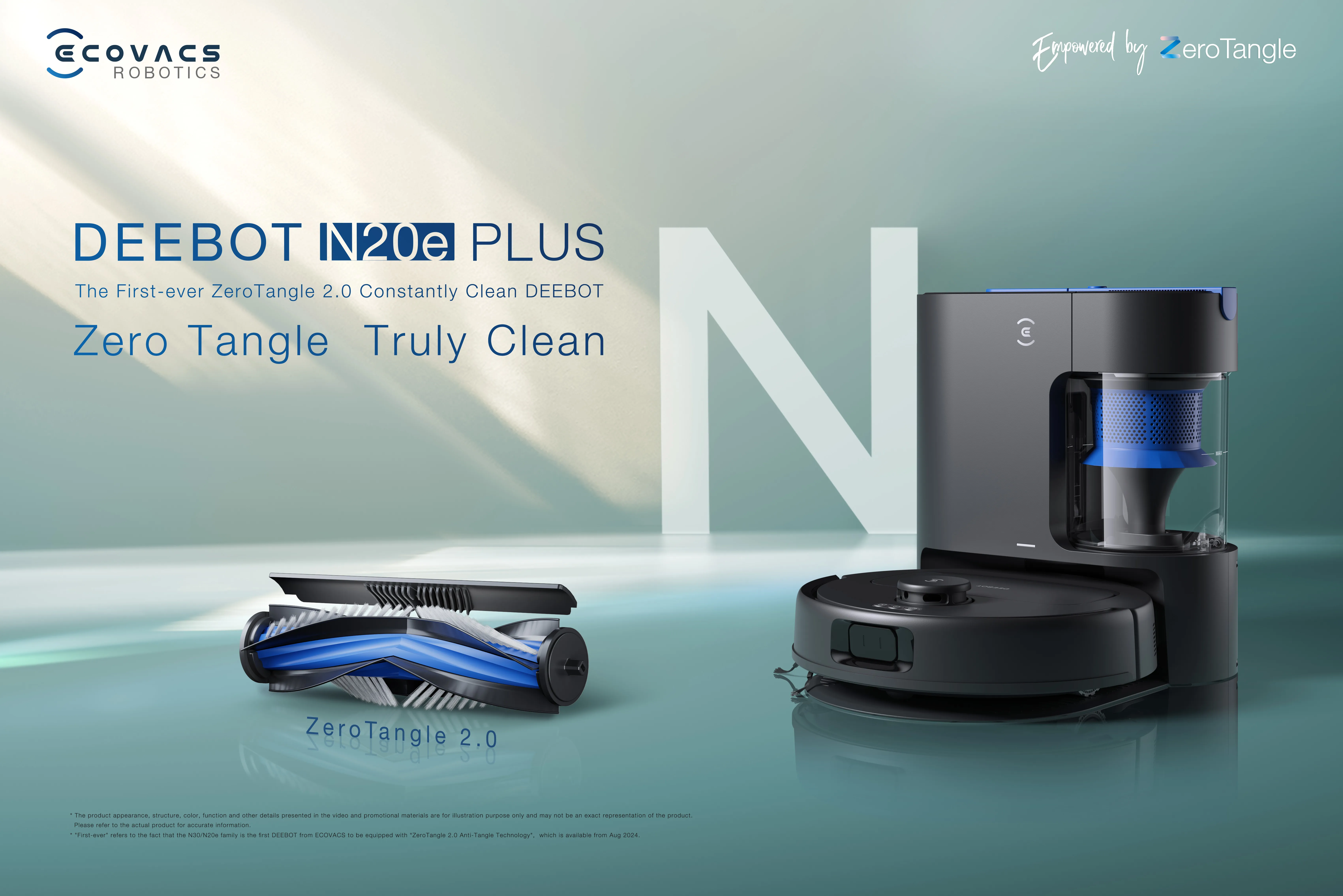ECOVACS DEEBOT N20e Plus Robot Vacuum and Mop - ECOVACS US