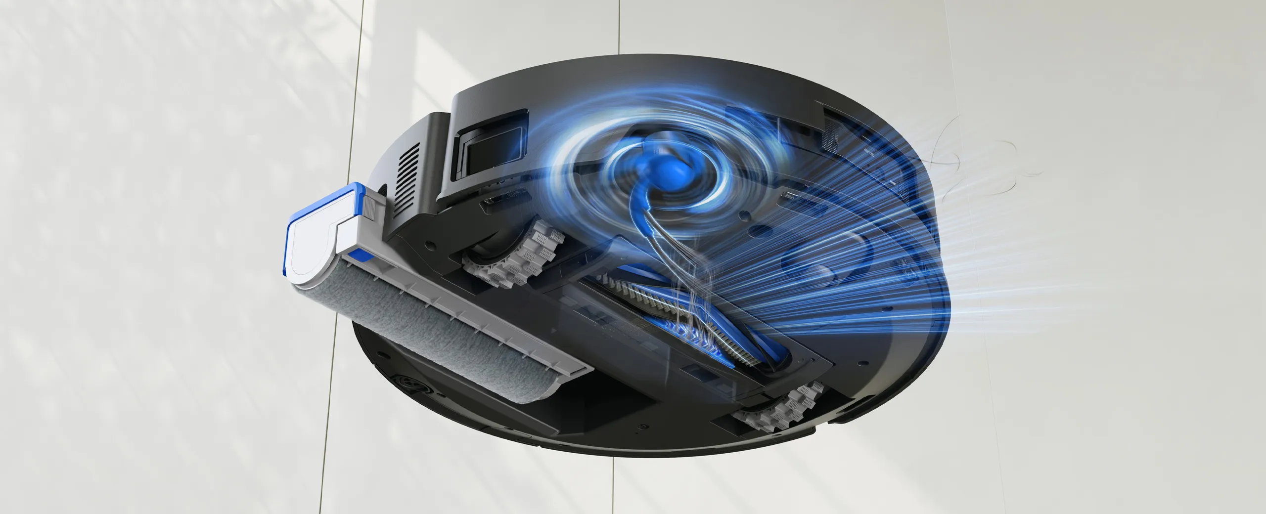 Powered by ARClean Anti-Tangle Side Brush,​ ZeroTangle 3.0 achieves truly tangle-free cleaning​ ​