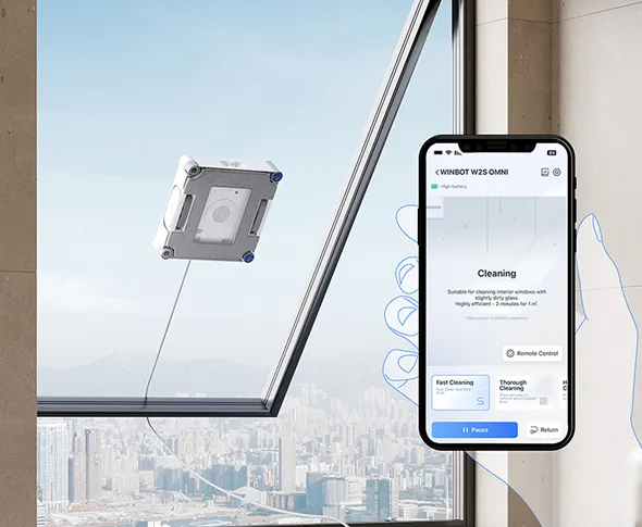 Múltiples modos de limpieza en la App ECOVACS HOME Múltiples modos de limpieza en la App ECOVACS HOME