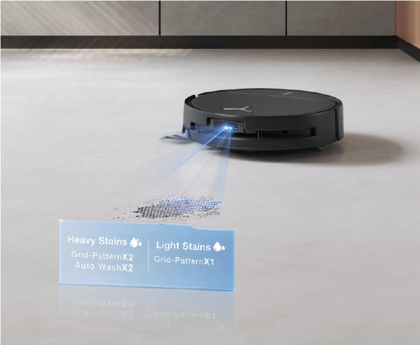 DEEBOT T80S OMNI ロボット 掃除機（超薄型、トリプルリフト、63℃熱風