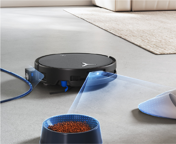 DEEBOT T80S OMNI ロボット 掃除機（超薄型、トリプルリフト、63℃熱風