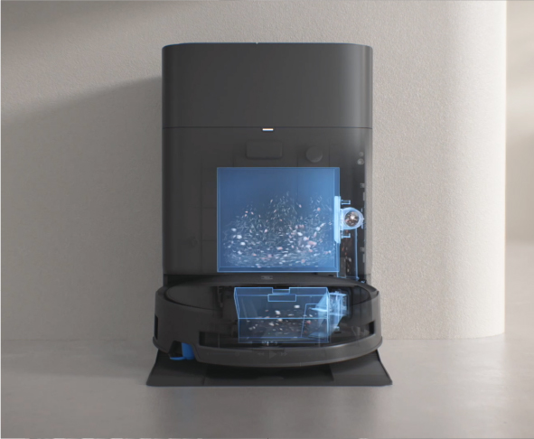 DEEBOT T80S OMNI ロボット 掃除機（超薄型、トリプルリフト、63℃熱風