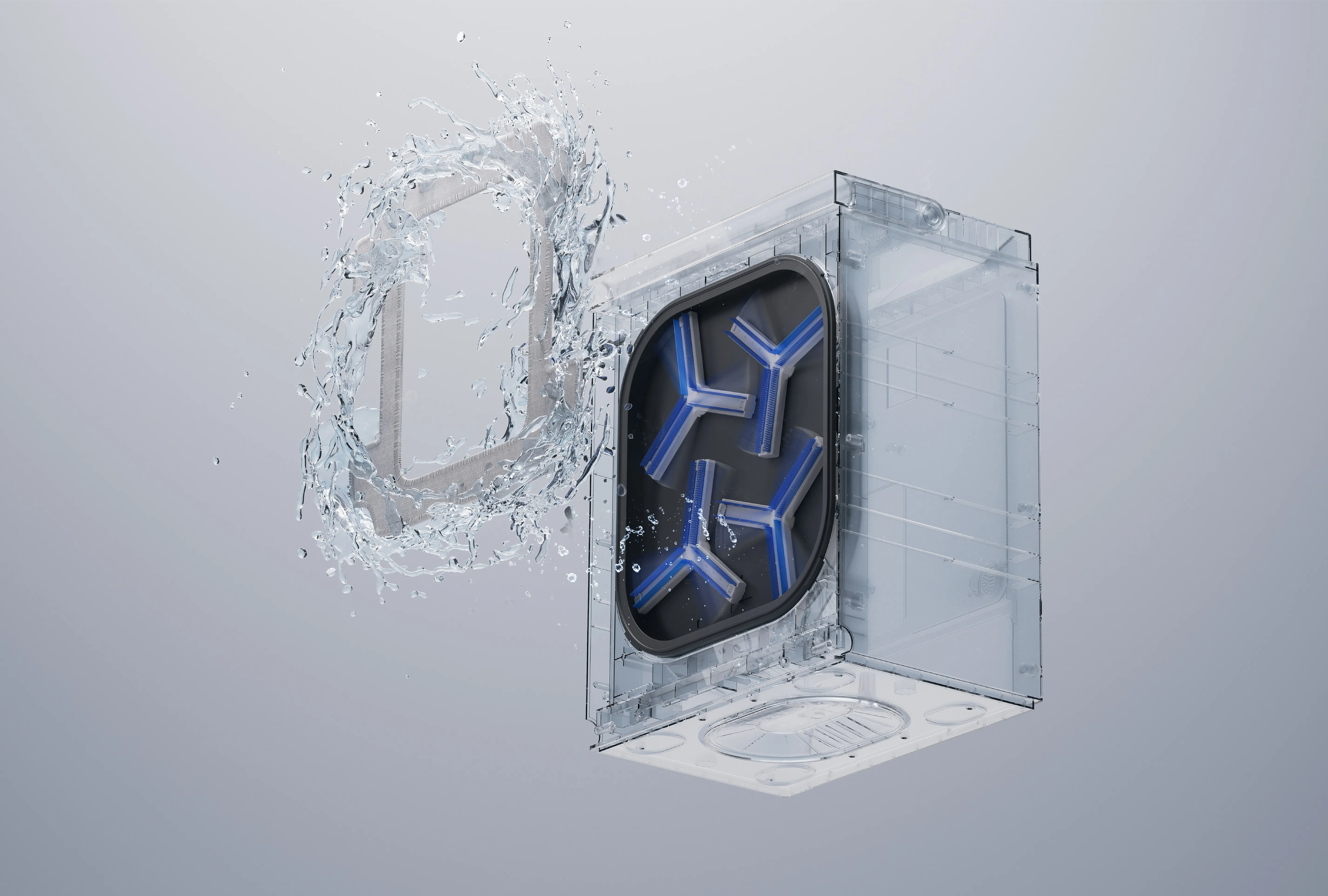 Revoliucinė daugiafunkcė stotelė su „Vortex Wash“ – pirmuoju istorijoje automatiniu šluostės plovimu visiškai bekontakčiam valymui