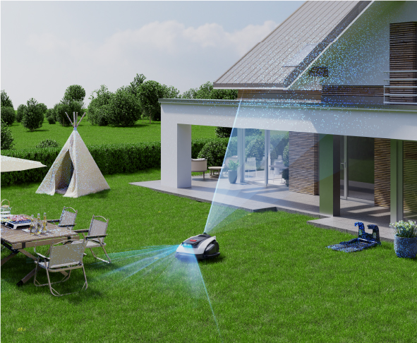 GOAT O1000 LiDAR PRO Robot Lawn Mower - ECOVACS US