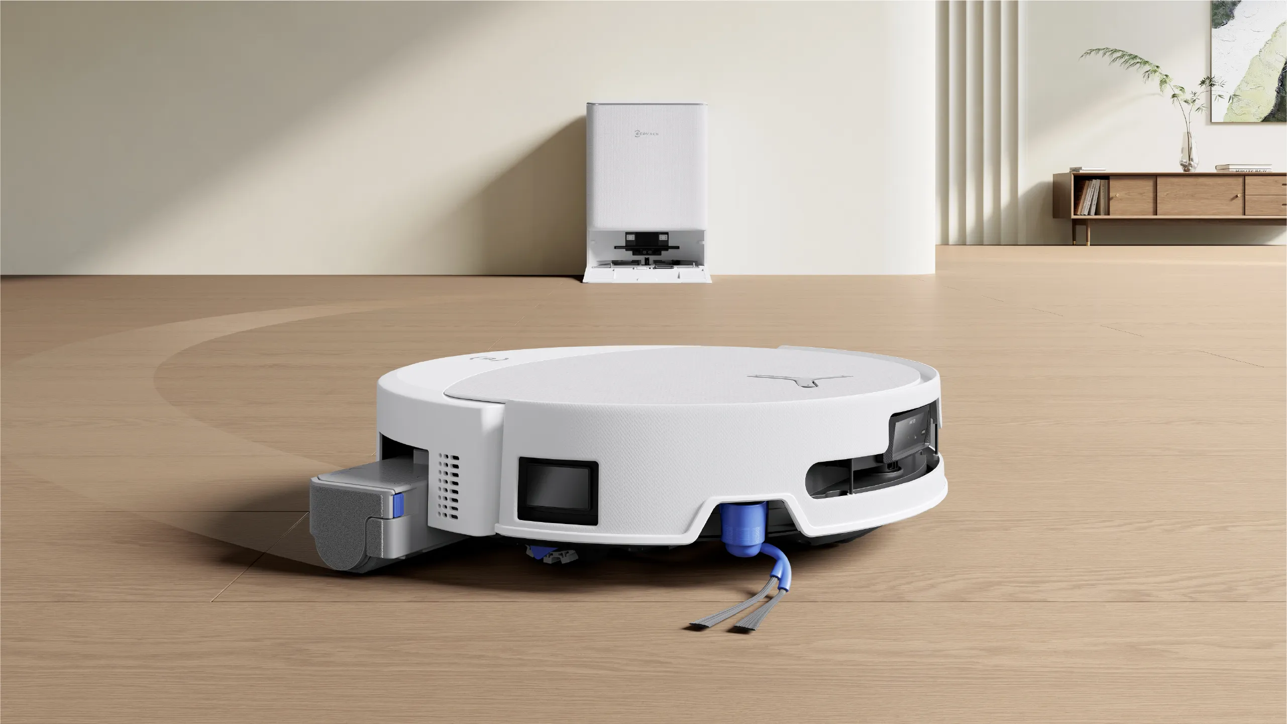 完璧な清掃性能:隅々までキレイに、しかも静か。 完璧な清掃性能:隅々までキレイに、しかも静か。