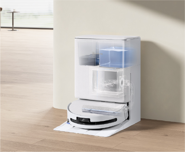 DEEBOT T90 OMNI ロボット 掃除機（超薄型、吸引力30,000Pa