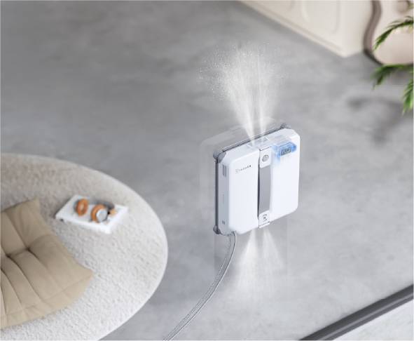 WINBOT mini 2 窓掃除 ロボット (超コンパクト設計 ,落下防止,WIN-SLAM