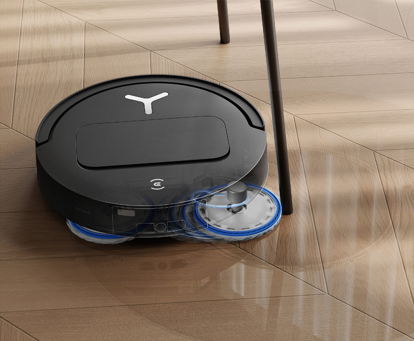 DEEBOT T50S OMNI ロボット 掃除機 （吸引力25,000Pa,モップ自動リフト