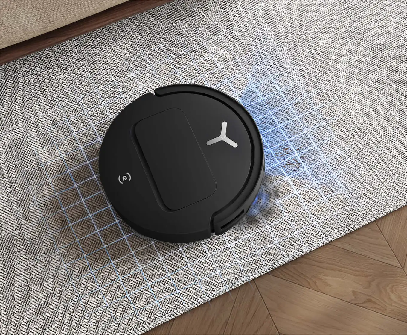 最大25,000Paの強力な吸引力