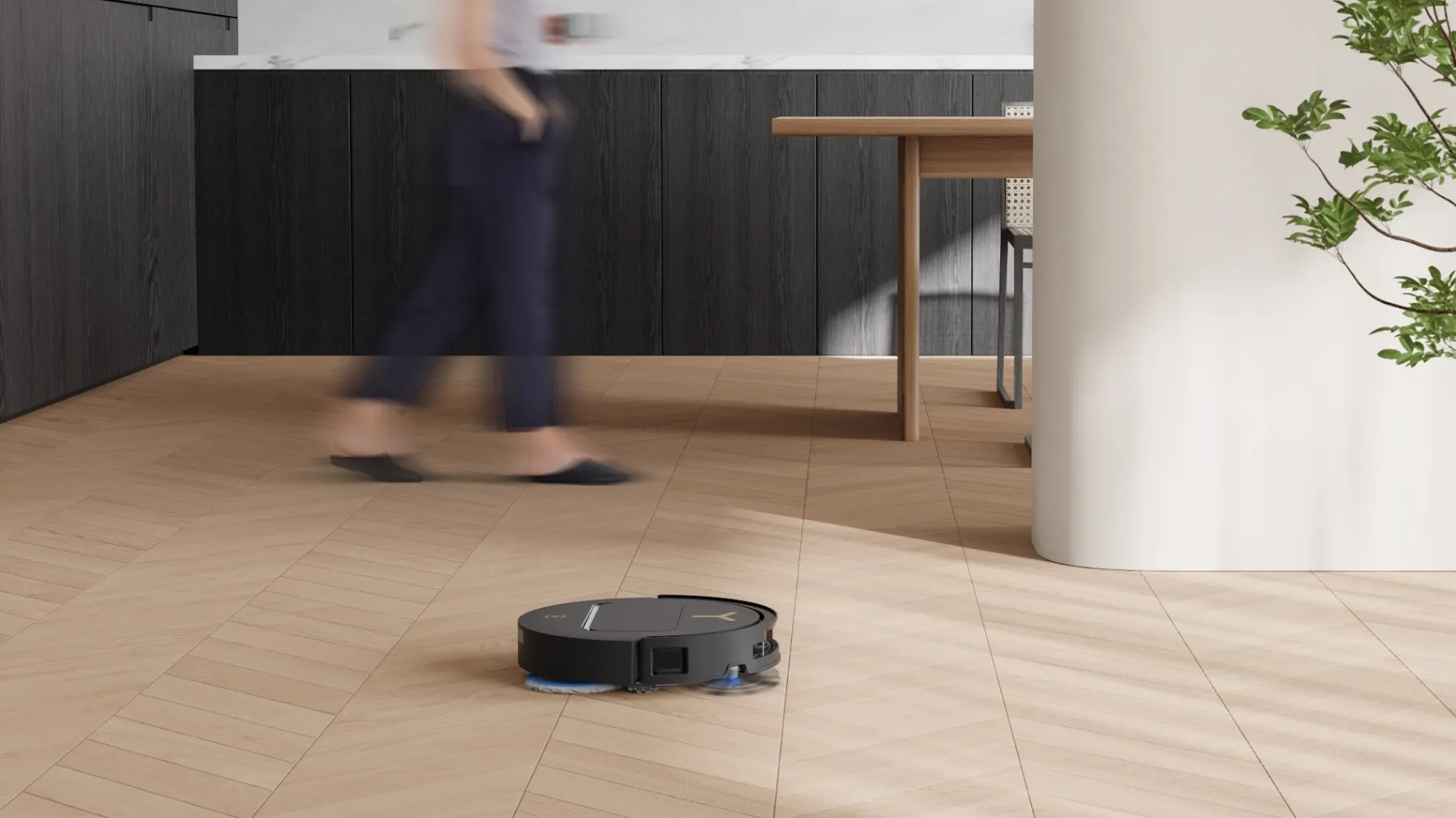 Nettoyage intelligent d'une précision extrême pour un foyer impeccable