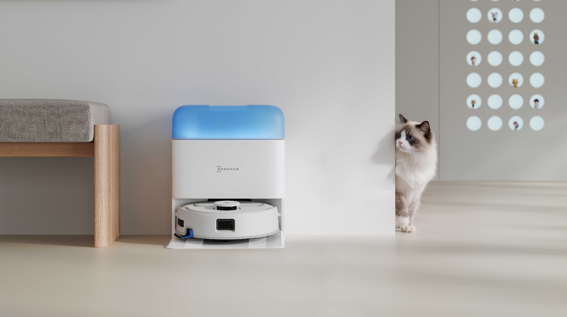 ECOVACS 床用お掃除ロボット DEEBOT MINI2 DA3G ミントグリーン