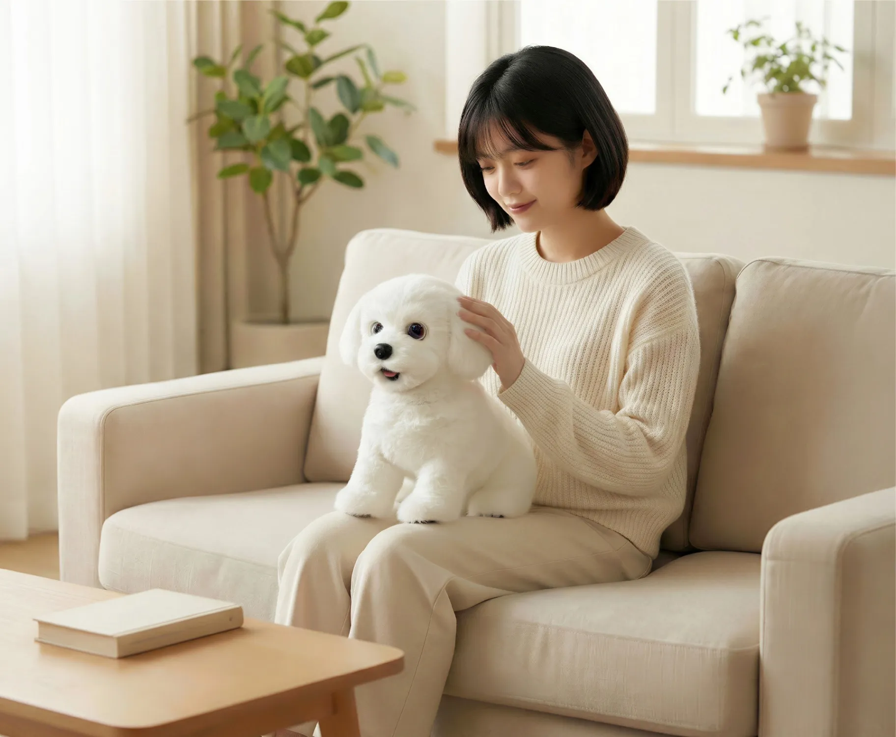 Gentle touch that sparks heartfelt interaction