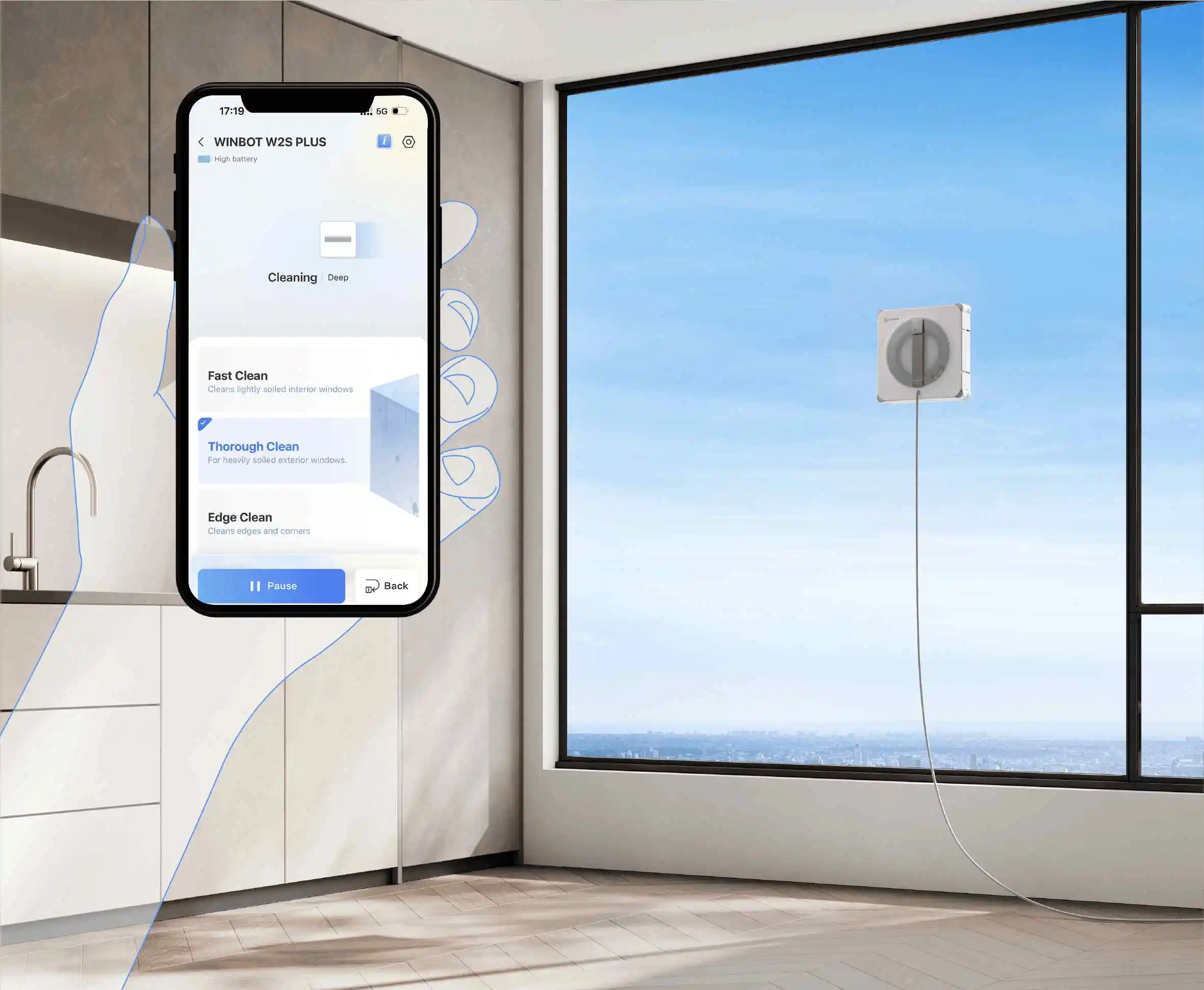 Intuitive ECOVACS HOME App – Easier Operation