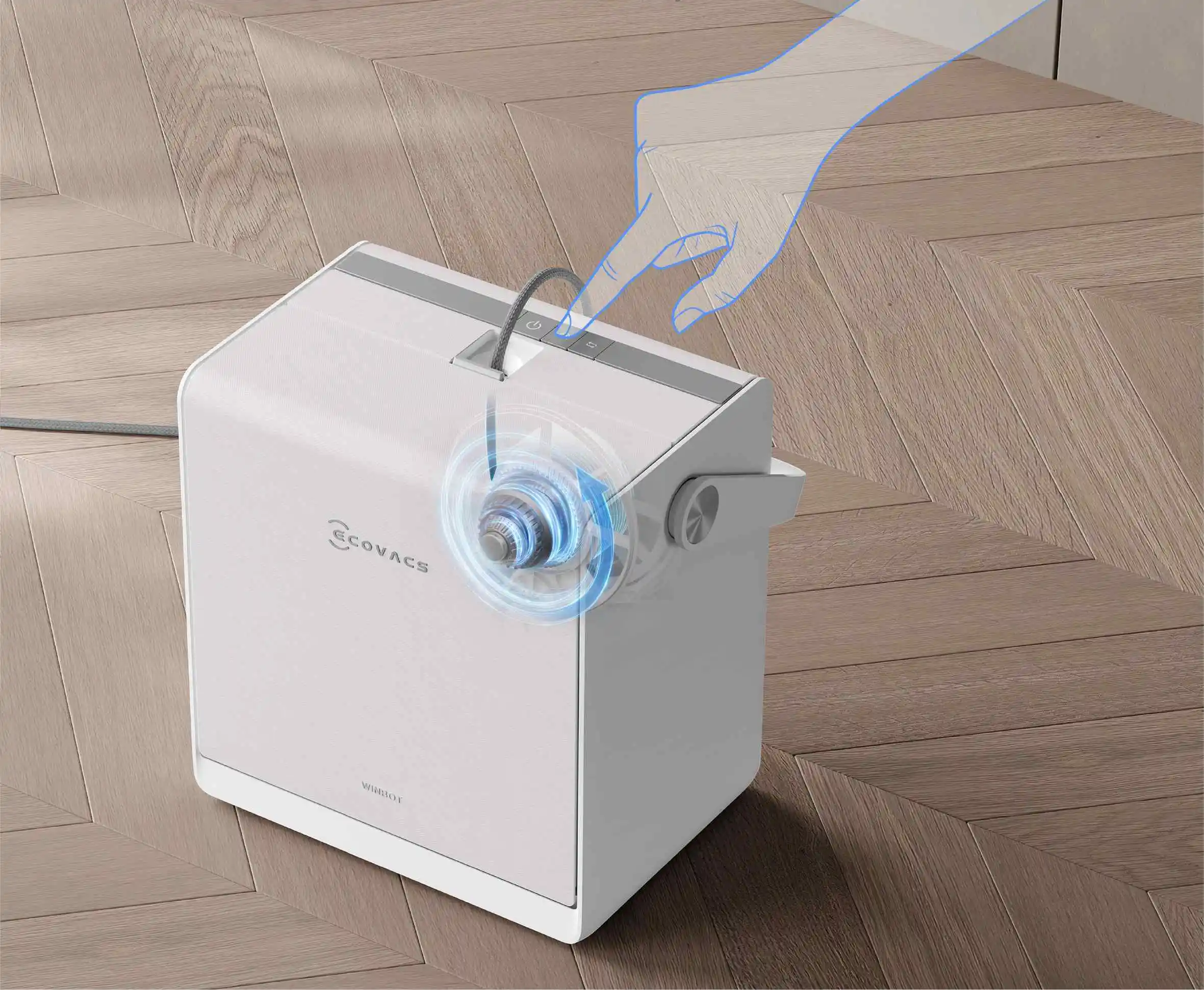 Two-in-One Compound Cable with Both Safety and Power Cords – Automatic Wire Take‑off for Effortless Operation Two-in-One Compound Cable with Both Safety and Power Cords – Automatic Wire Take‑off for Effortless Operation