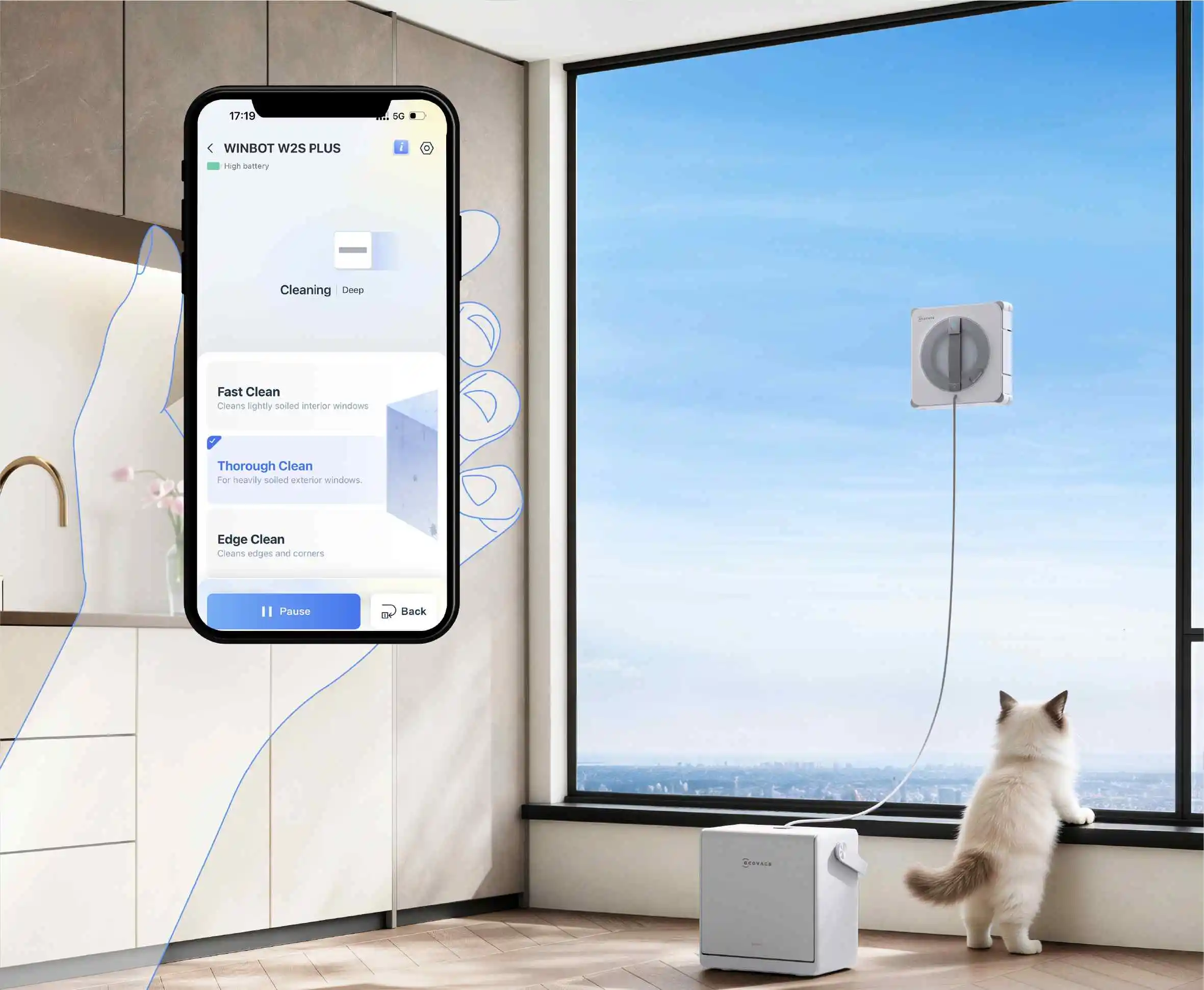 Intuitive ECOVACS HOME App – Easier Operation Intuitive ECOVACS HOME App – Easier Operation