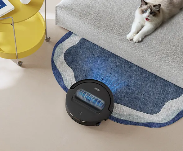 ZeroTangle 4.0-technologie met luchtstroom voor het voorkomen van klitten ZeroTangle 4.0-technologie met luchtstroom voor het voorkomen van klitten