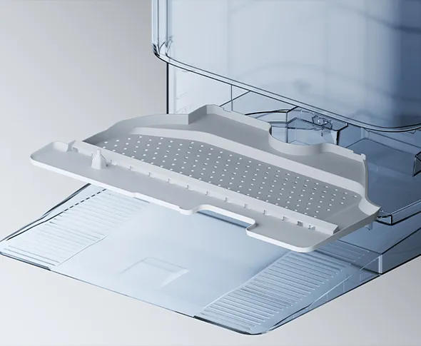 Vervangbaar filter voor dweilfunctie Vervangbaar filter voor dweilfunctie